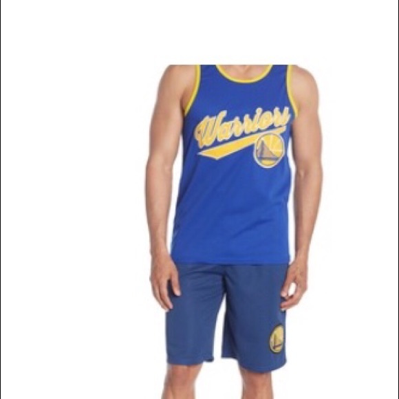 GoldenState Warriors Blaze Mesh Drawstring Shorts - Picture 3 of 6
